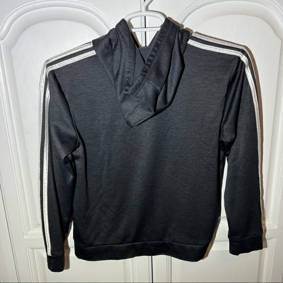 Adidas Men's Hoodie with Logo on front, Size L, Black - Picture 2 of 5